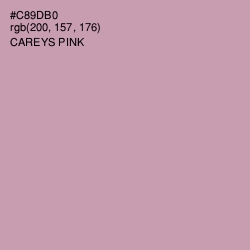 #C89DB0 - Careys Pink Color Image